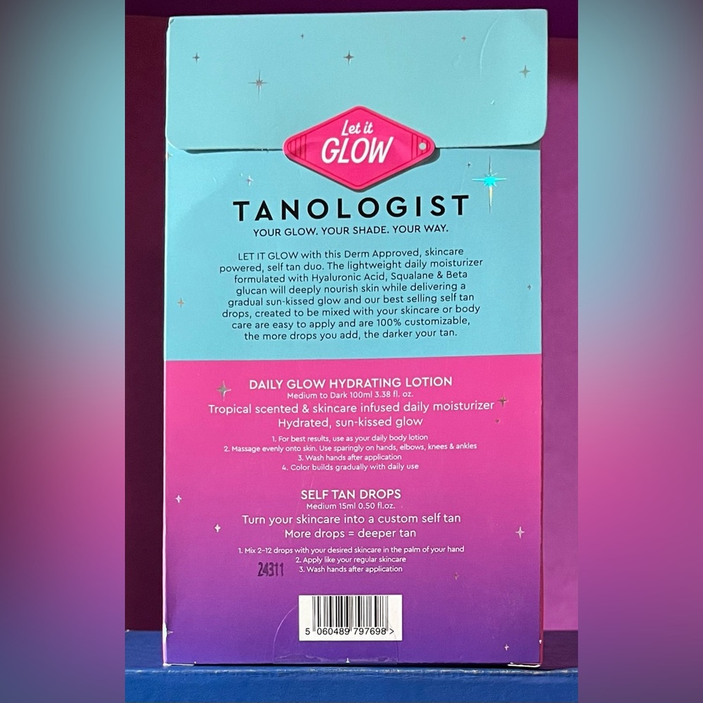 Tanologist Daily Glow Hydrating Gradual Tan Lotion - Picture 2 of 3